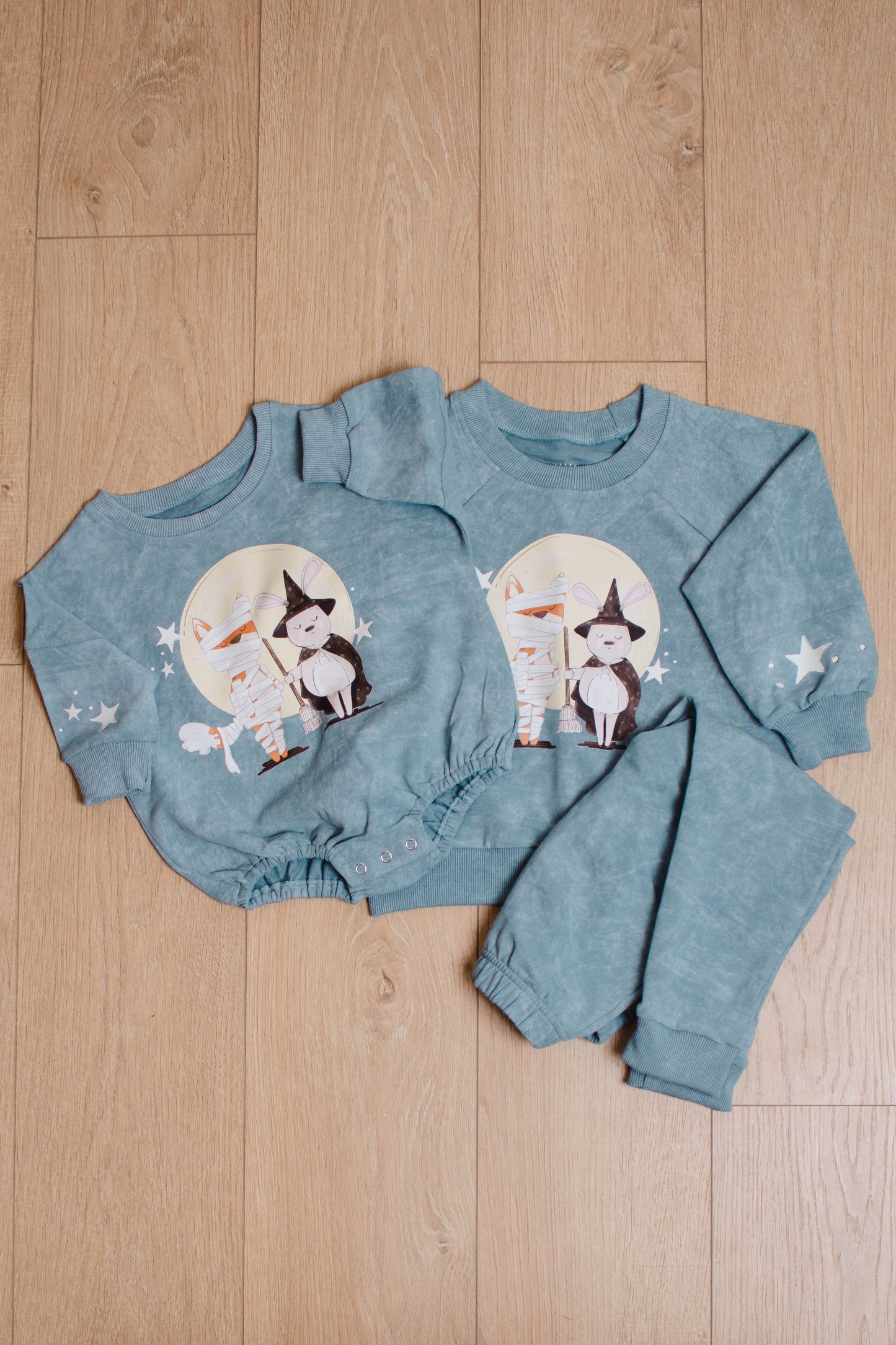 Fox & Bunny Halloween Romper
