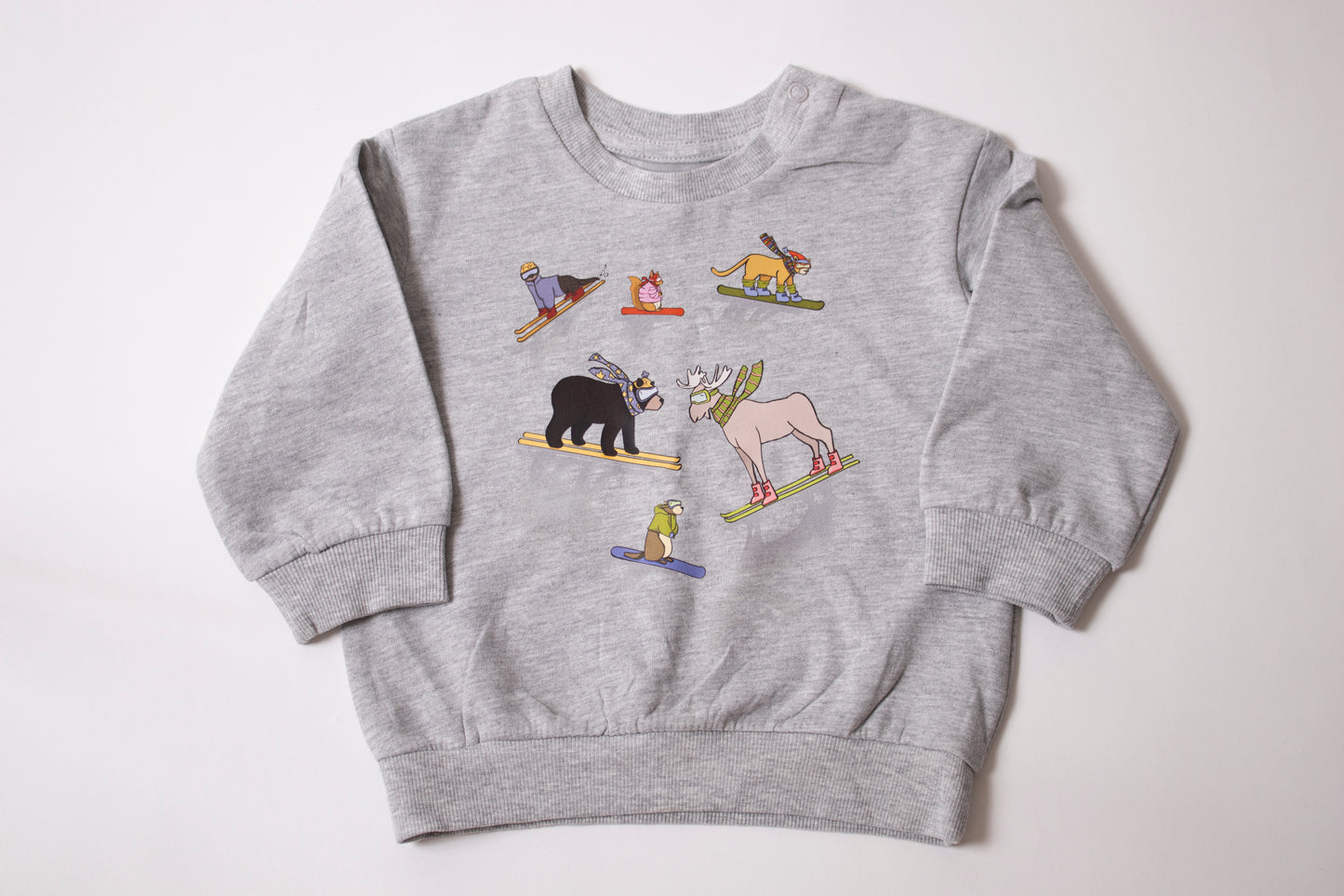 Animals Skiing Sweatsuit