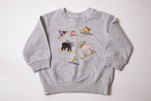 Animals Skiing Sweatsuit