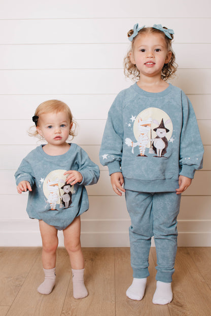 Fox & Bunny Halloween Romper