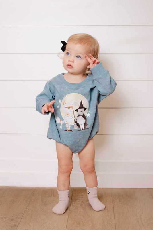 Fox & Bunny Halloween Romper