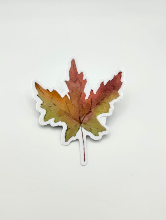 Fall Leaf Sticker