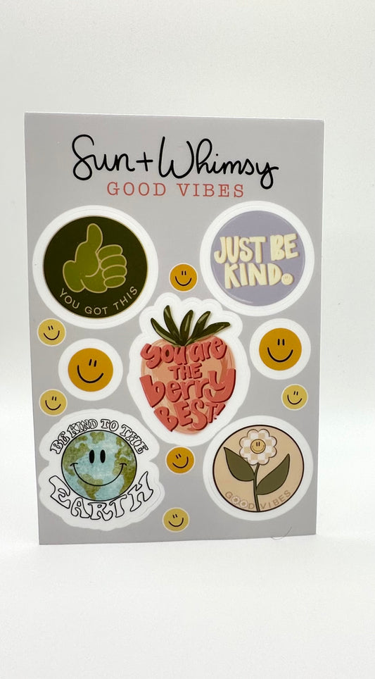 Good Vibes Sticker Sheet