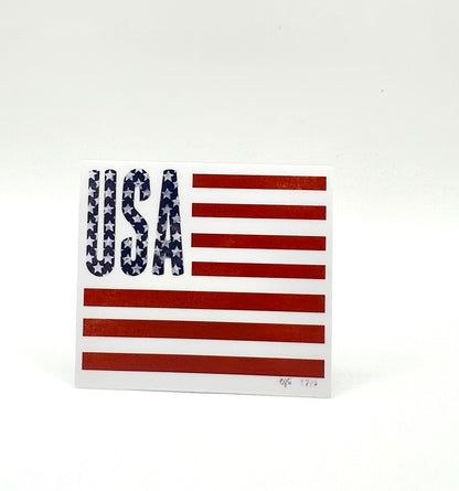 USA Flag Sticker