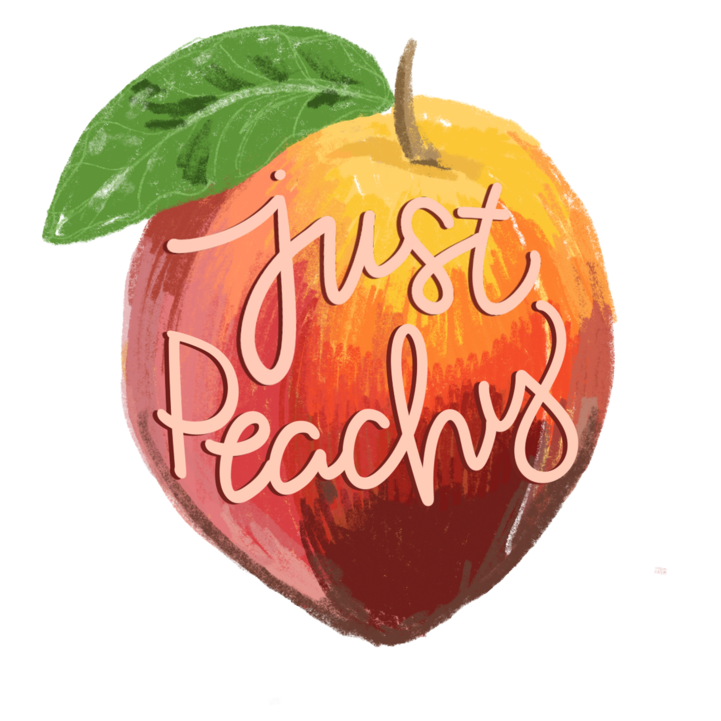 Just Peachy Print