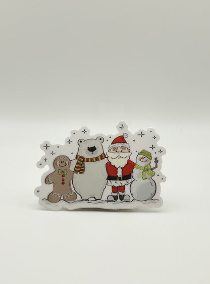 Holiday Homies Sticker