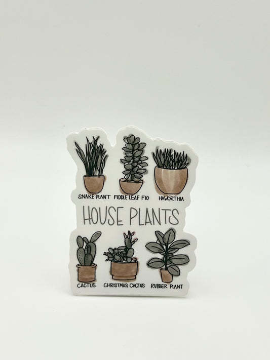 House Plants Sticker