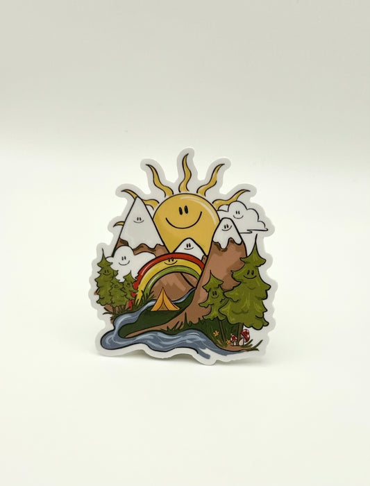 Take A Hike Sticker