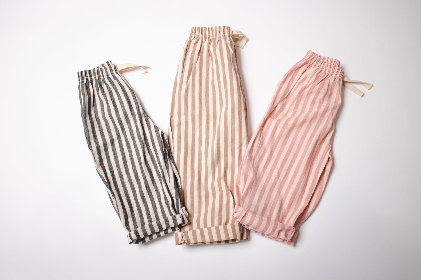 Striped Linen Pants