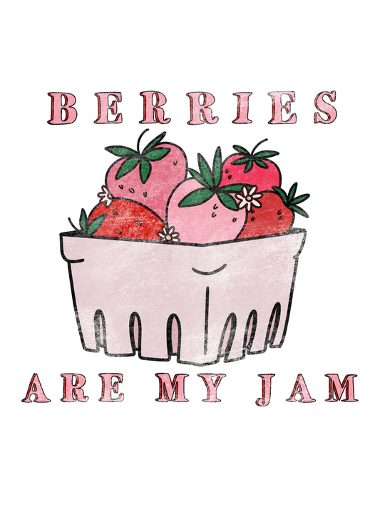 Berries Are My Jam Print