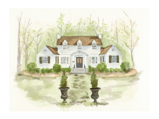 Georgia House Print