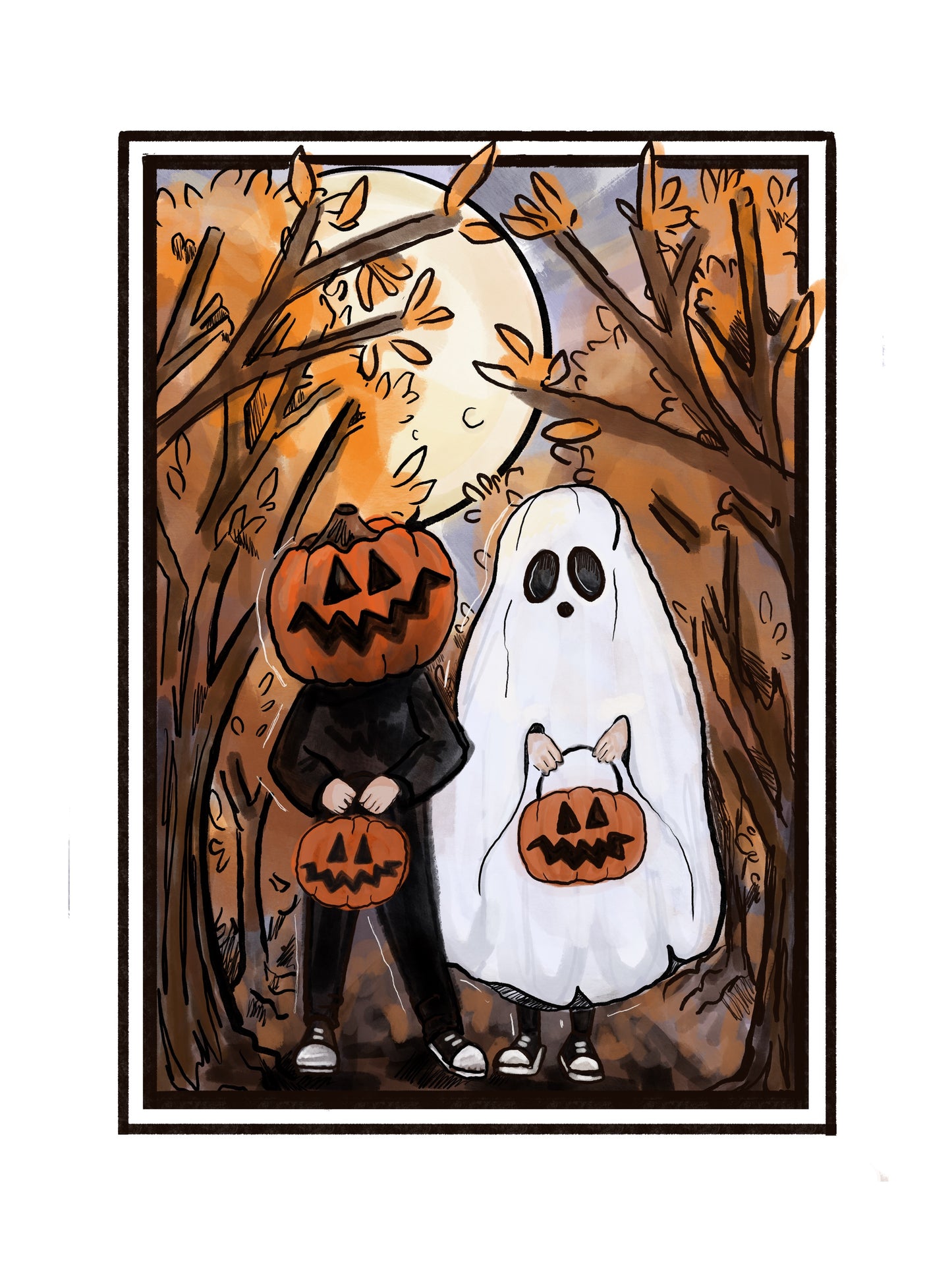 Trick or Treat Print