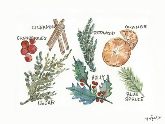 Christmas Potpourri Print